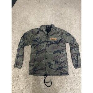 Thrasher Jacket Camo Skategoat Coach Windbreaker Skater Camouflage Large Mens L